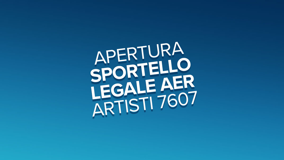 Sportello Legale Aer Artisti 7607