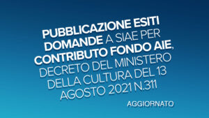 Pubblicazione Esiti Domande Artisti 7607